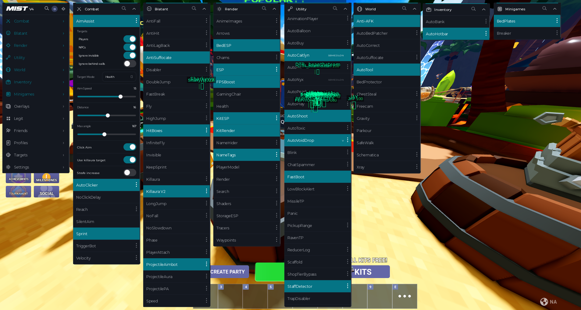 mist v4 client